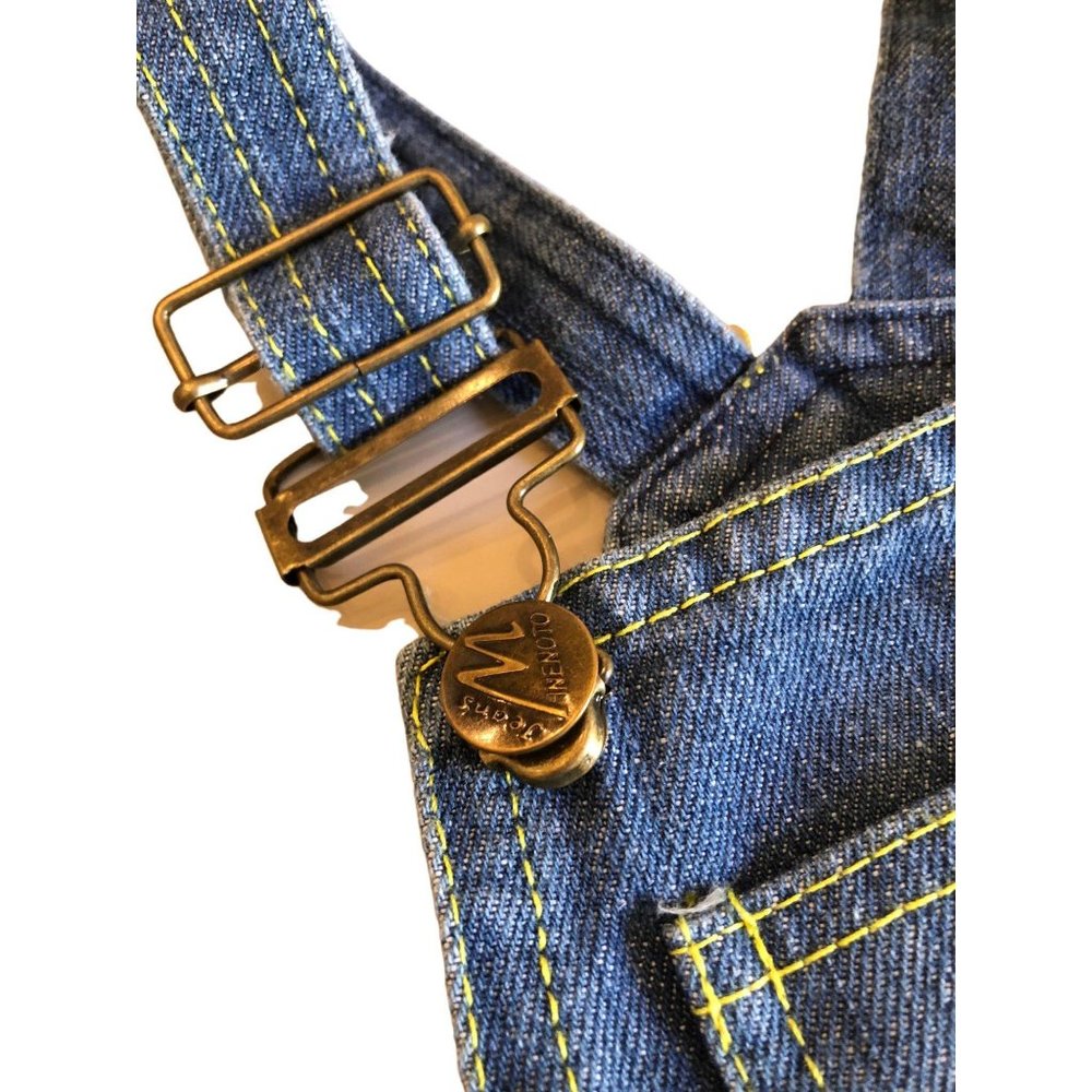 Pet clothing- pet denim overalls- XS-M - Picture 3 of 7